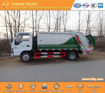 JAPAN technology 4x2 5cbm compressed rubbish vehicle
