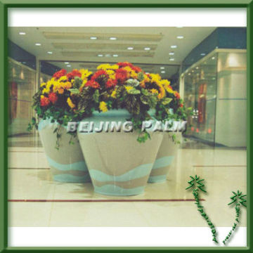 large fiber glass pot,vase,garden pot