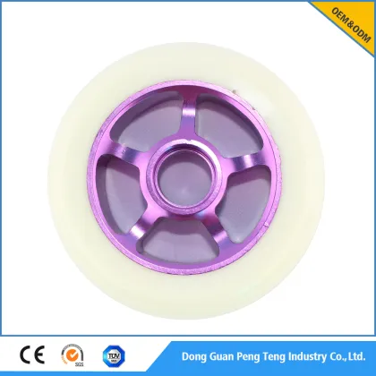 Hot sale colorful PU Scooters wheel For 100*24mm scooters wheels