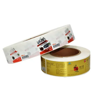 Healthy food label sticker printing