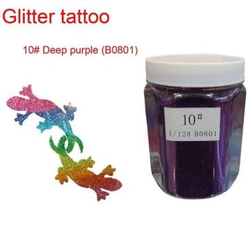 Creative Body Art Safe Temporary Tattoo Kits  Deep Purple For Glitter Tattoo