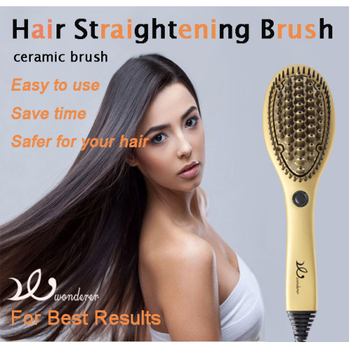 Hair Straightening Machine With Brush