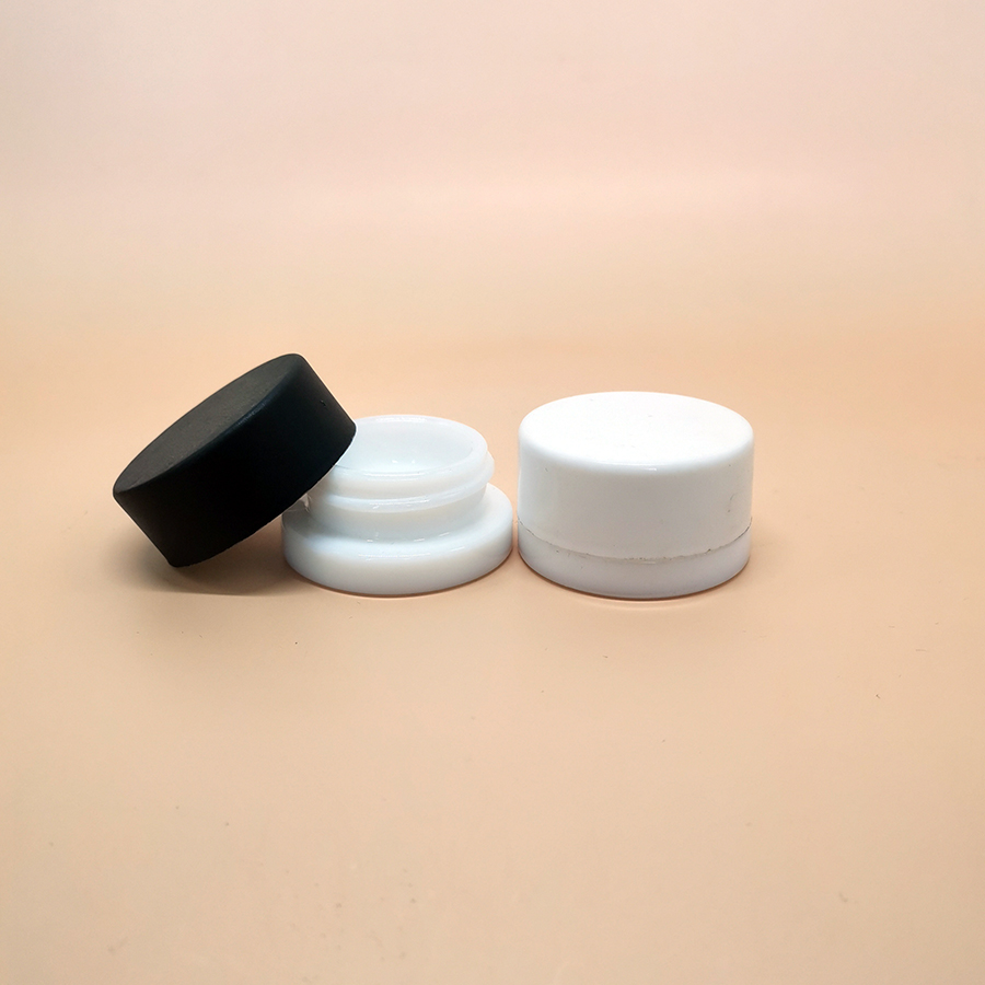 Sample Jars With Black Cap