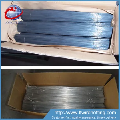 Straightening Machine black cut iron wire / galvanized cut iron wire