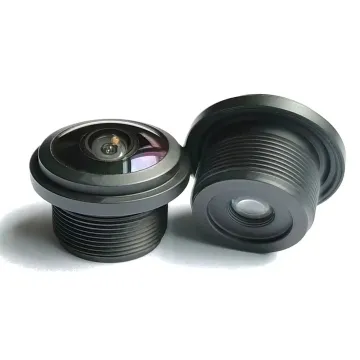 Fisheye Lens 1.85mm with 180-220 Degree M12 Mount for 1/1.8" 12MP Panoramic Imaging