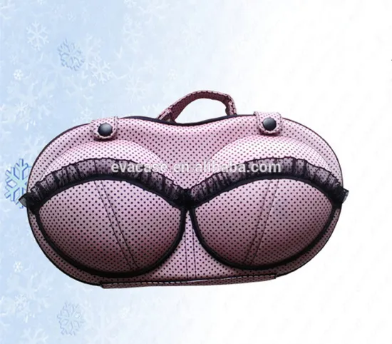 Waterproof and shockproof EVA bra bag