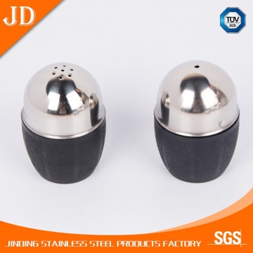 food grade bulk empty jar stainless steel round shape spice jar