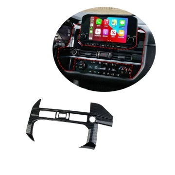 Car Carbon Fiber Interior Kits Central Control A/C Adjust Panel Cover Trim for Nissan Pathfinder 2022-2023