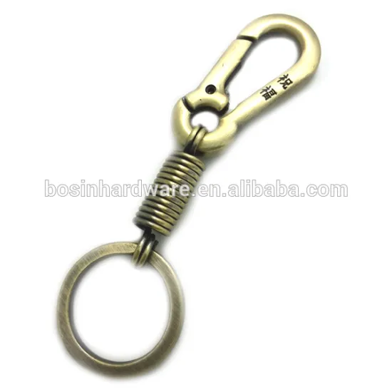 Supplier Nice Quality Metal Durable Carabiner Hook Key Chain