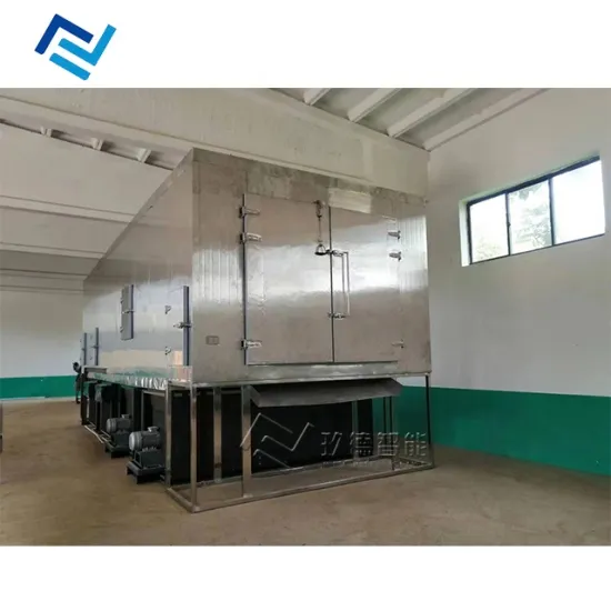 gas heated yam Hot Air Continuous Drying Machine ginger belt Dryer chili Jam cassava Dryer machine