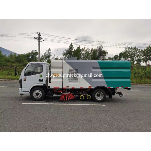 Dongfeng pressure water washing Road Cleaning Sweeper Truck