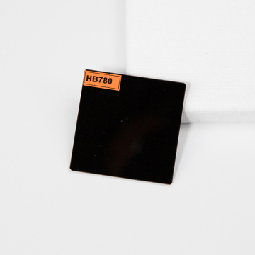 Cut off red optical glass HB780