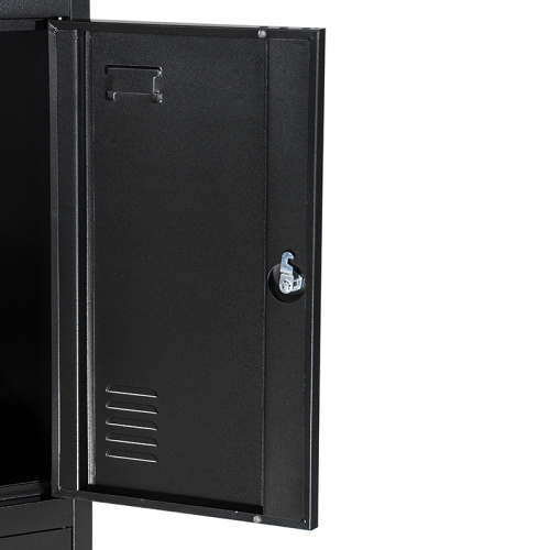 Durable Changing Room Lockers 3 Metal Door Lockers Gym Locker Supplier