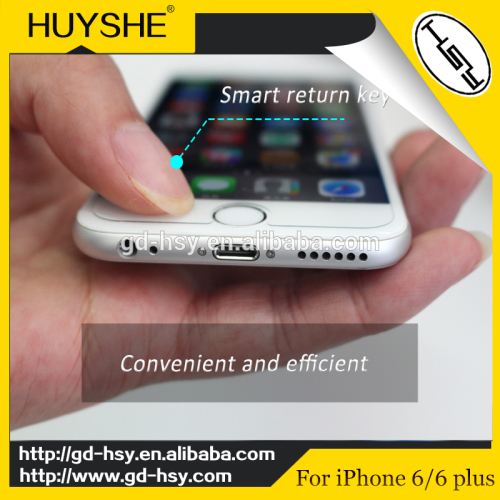 HUYSHE halo back intelligent back key tempered glass screen protector for iphone 6/6plus