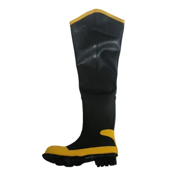 Steel Toe Waterproof Rubber Work Boots for Men - Anti-Slip Agriculture & Industrial Boots