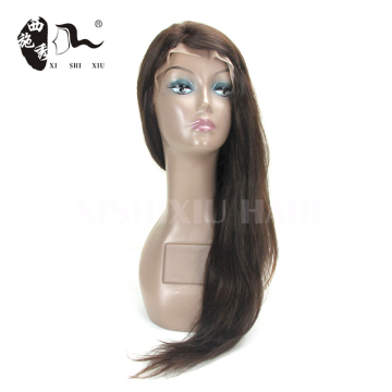2016 Factory Wholesale virgin brazilian middle part lace front wig blonde indian remy