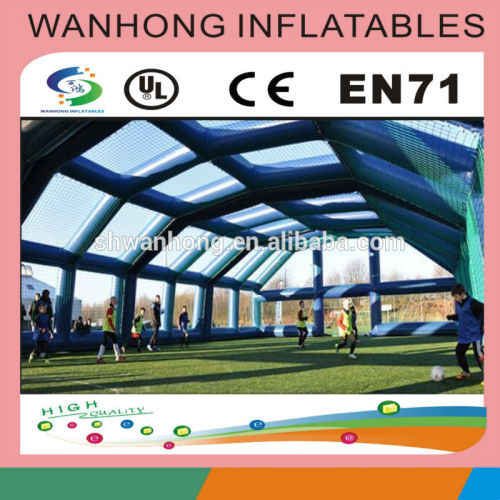 pvc waterproof inflatable football tent, inflatable soccer field, inflatable giant tent