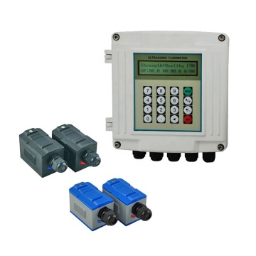 ROKTOOLS Ultrasonic Flow Meter Clamp On Anti-interference Venturi Meter BUS RS485 Liquid