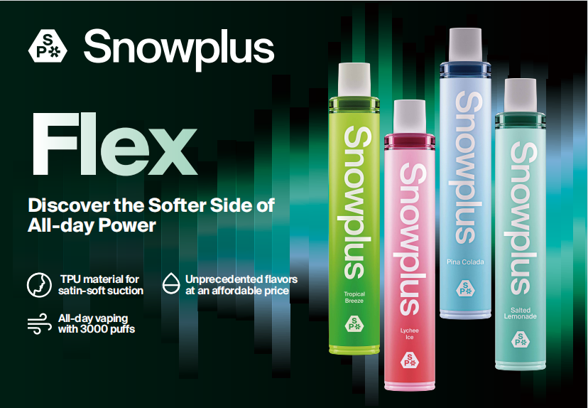 Snowplus New Disposable 3000 Puffs Flex Vape Pod