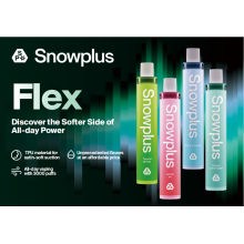 Snowplus ใหม่ Disposcods 3000 puffs flex vape pod