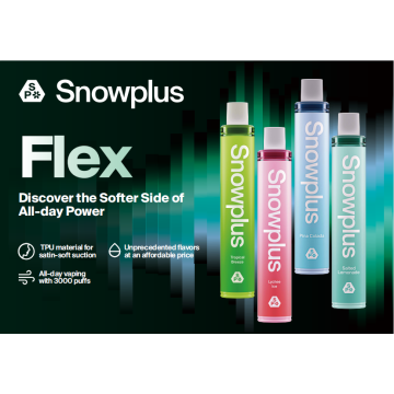 Snowplus νέο διαθέσιμο 3000 Puffs Flex Vape Pod