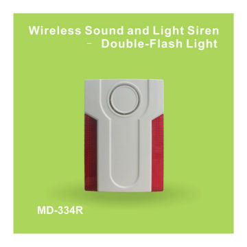 wireless flashing light siren