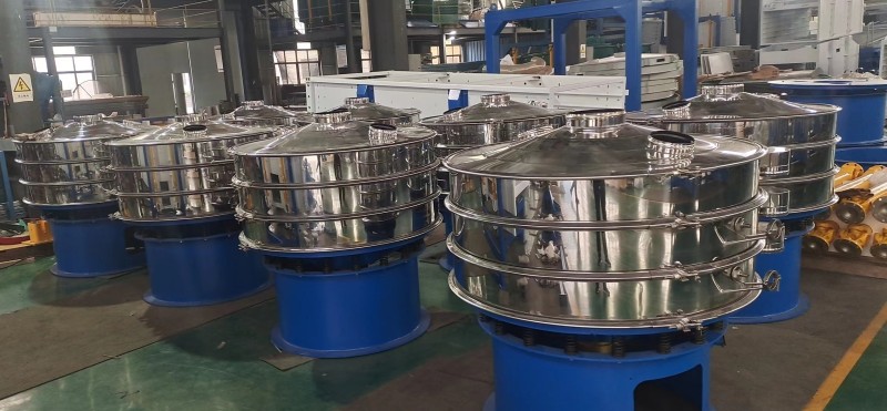 Cassava Garri Processing Machine: Vibrating Sieve Shaker for Liquid/Solid/Granule/Powder Sieving
