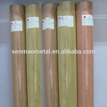 red copper wire mesh and brass wire mesh