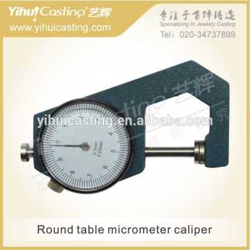 Round Table Micrometer Caliper Yihui Casting Guangzhou Suppiler jewelry tools and measuring tools