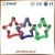 Baby plastic star tambourine headless, cheap plastic baby rattle toys
