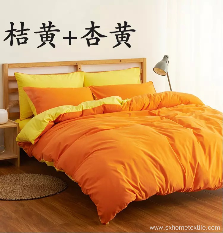 Hotel Bed Linen Set Solid Color