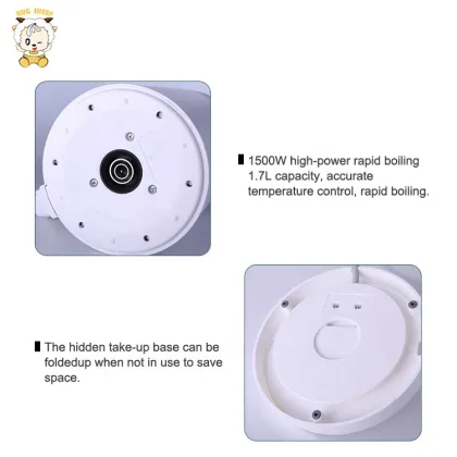 Stainless Steel Electric Kettle for Smart Home Appliances