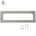 Detachable Polished 304 Stainless Steel Bathroom Shelf