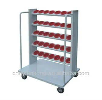 Movable CNC Storage Rack with Wheel