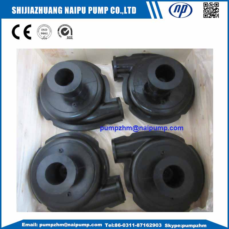 01  3X2 slurry pump cover plater liner