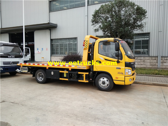 4 Ton Flatbed Car Towing Trucks