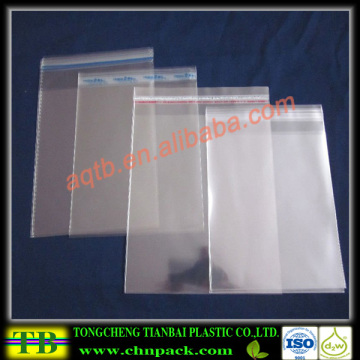 manufacturer custom printed A4 paper clear plastic opp bag