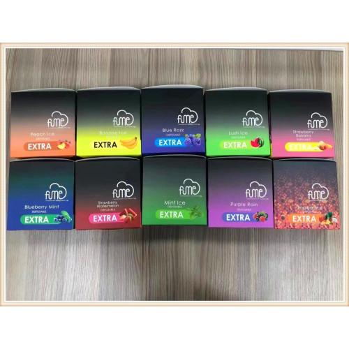 Оригинальный одноразовый Vape Fume Extra 1500 Puff