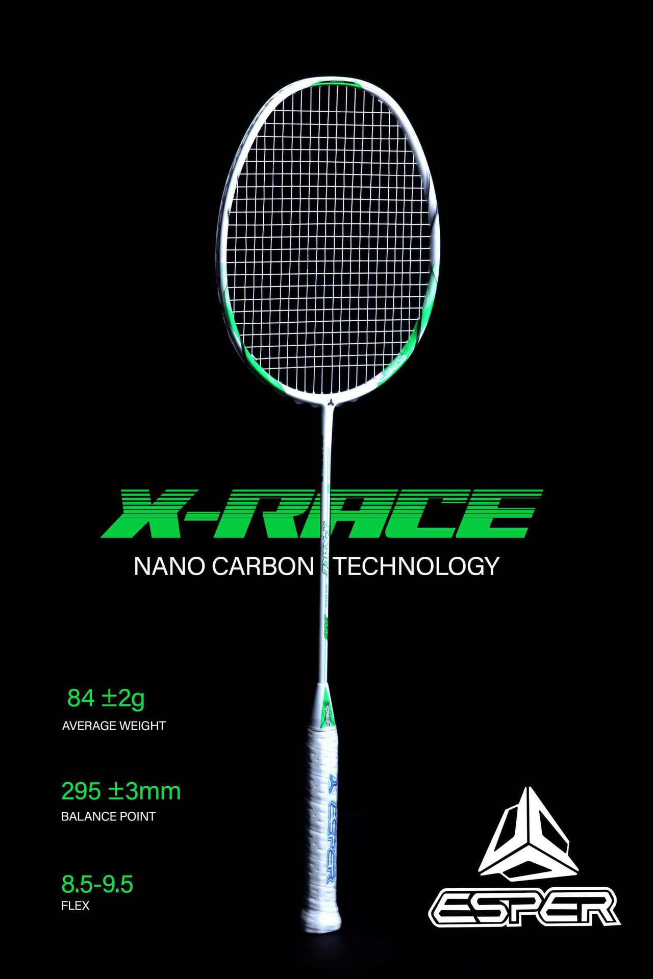 Woven Nano Carbon Badminton Racket 4U