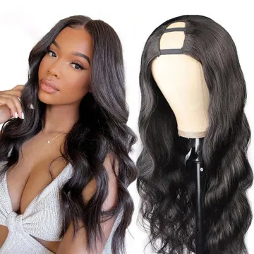 Virgin Hair Human Hair Supplier Vietnamese U Part Curly Wig HD Lace Frontal Wig 360 Lace Wigs Natural Hair
