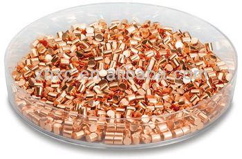 Cu slug 99.9999% copper slug 99.9999