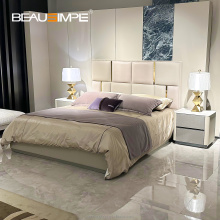 Customizable Ginnie Luxury Leather Bed