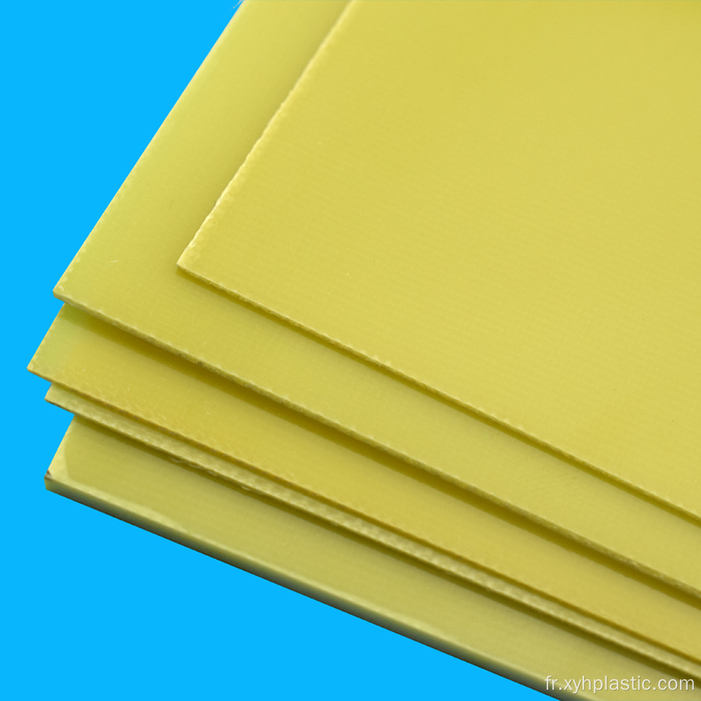 Feuille laminée en tissu époxy isolant Grade 3240