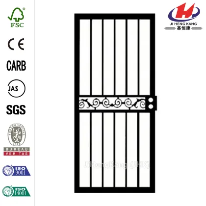 Black Venus Security Wooden Door