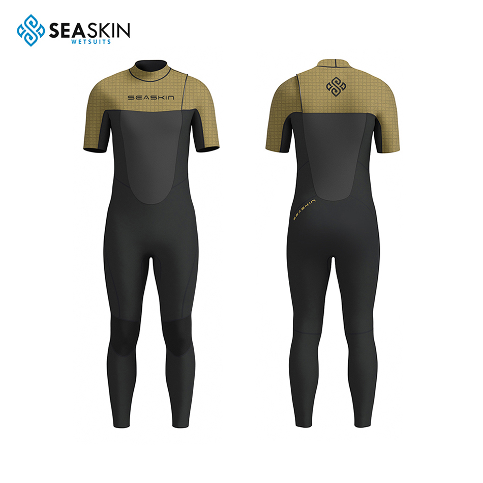 Seaskin Swimming Suit Lengan Pendek Spring Wetsuit