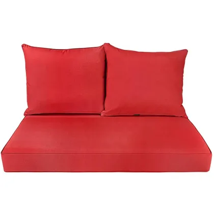 Brown Deep Sofa Bench Cushions for Outdoor Furniture