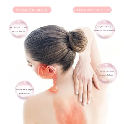 Electric LED Scraping 5-in-1 Facial Shaping Tool