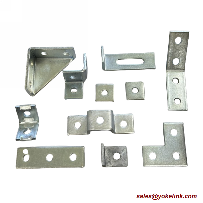 Flat Plate and Angle fittings for solar system mounting