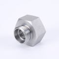 Branch Union Elbows Male Straight Pipe Connector stainless steel fitting Supplier