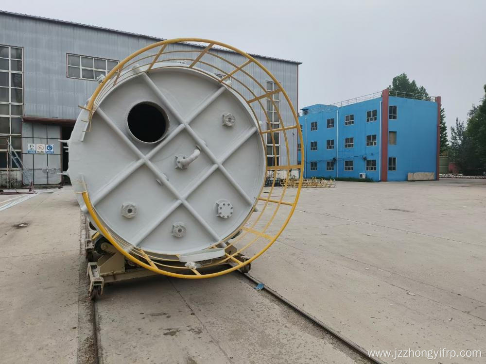 FRP normal pressure tank for water treatment GRP